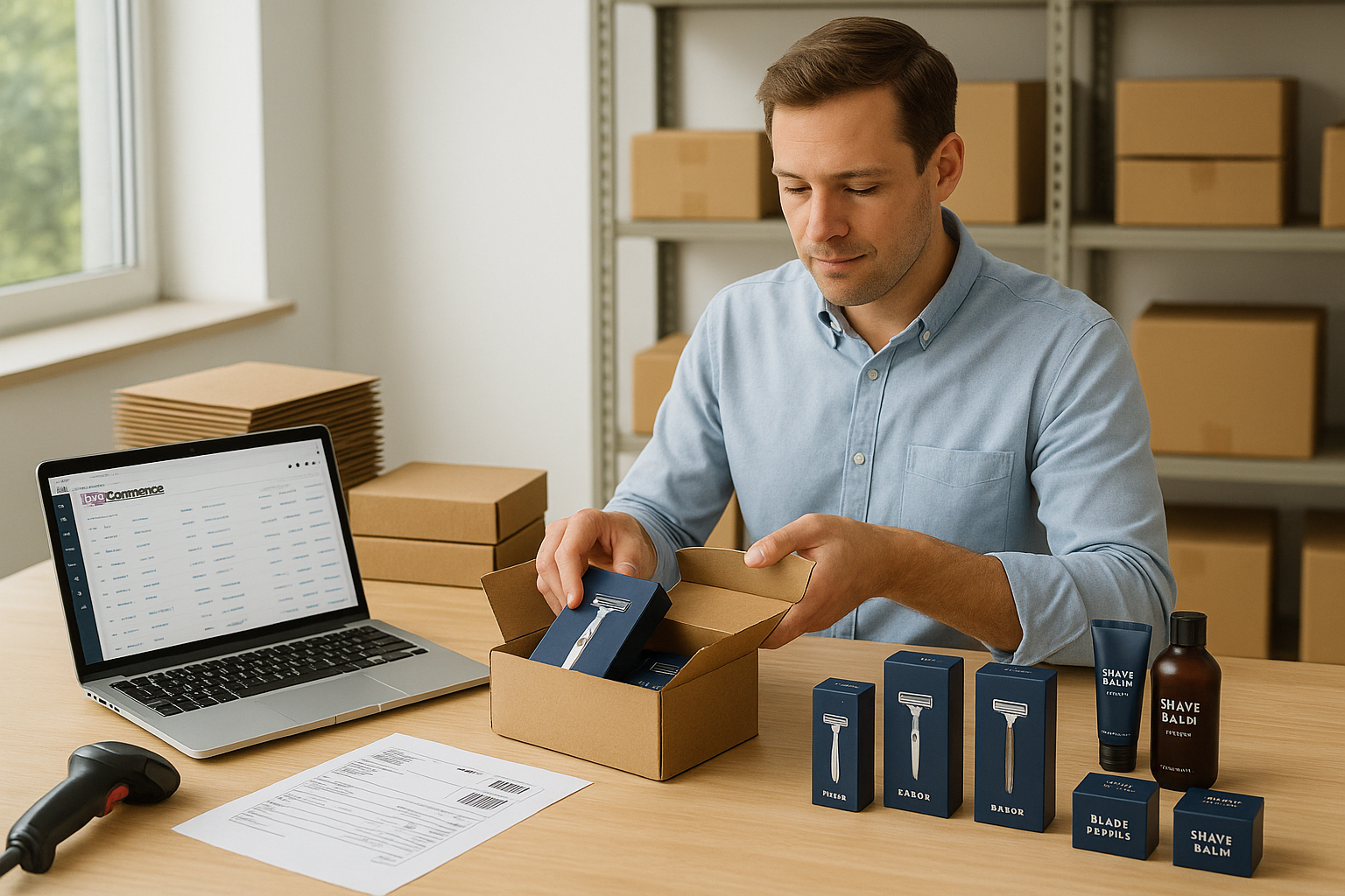 Men's Grooming Ecommerce