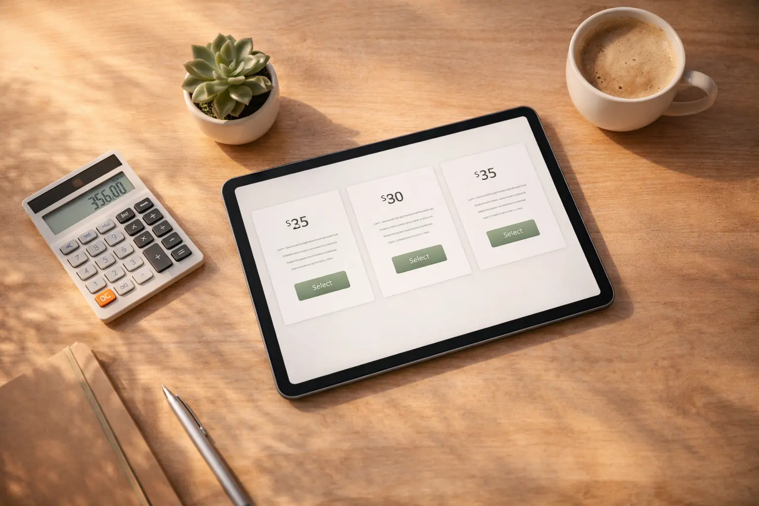Website design that fits a small business budget.